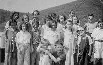 Boscawen old photo school children